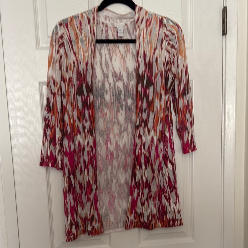 Chico's open front Duster Cardigan